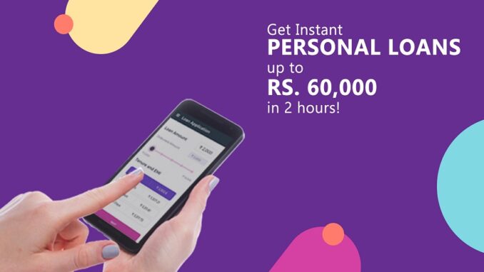 Instant Personal Loan from the App